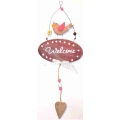 Decor pentru usa pasare Welcome